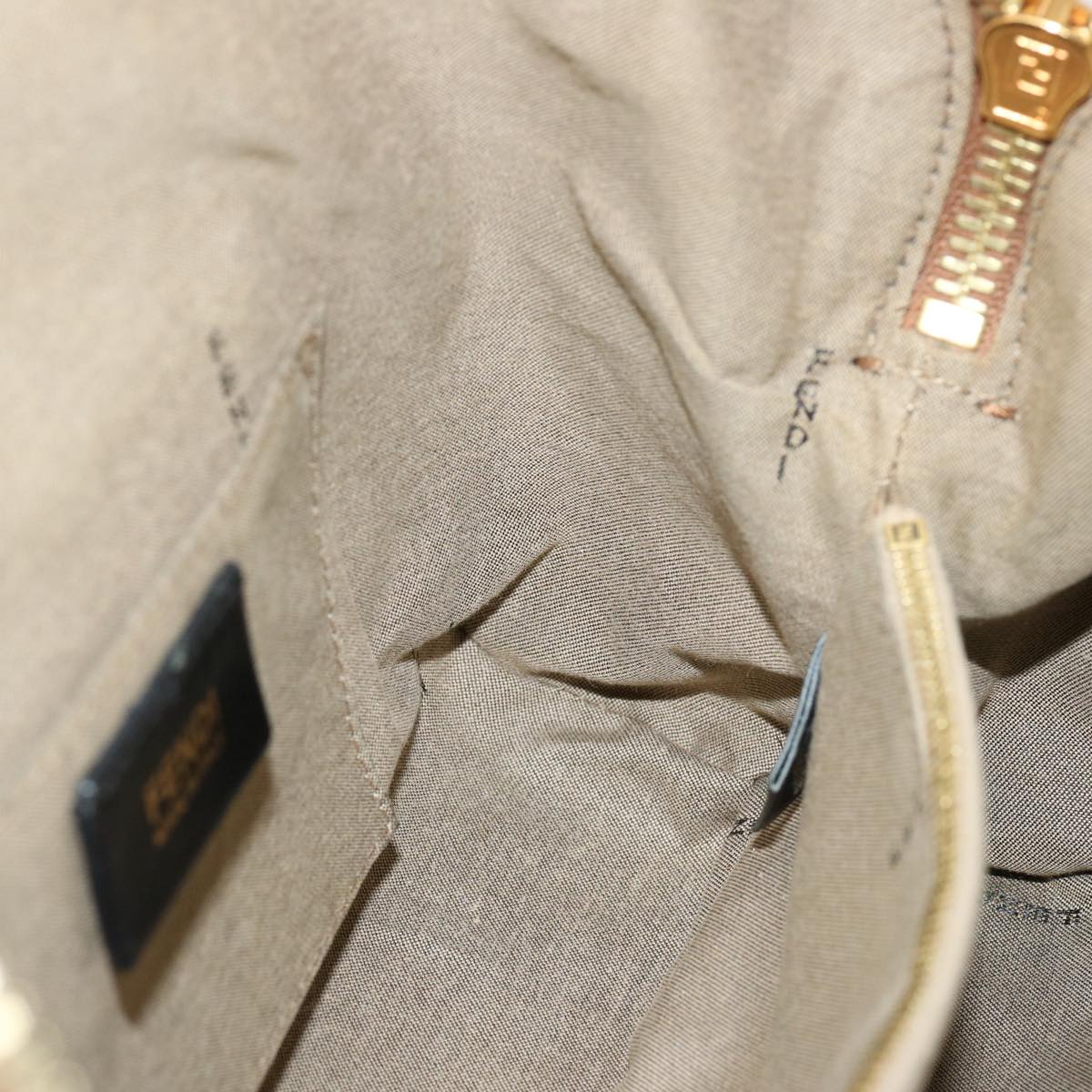 FENDI Hand Bag Canvas 2way Beige 70343