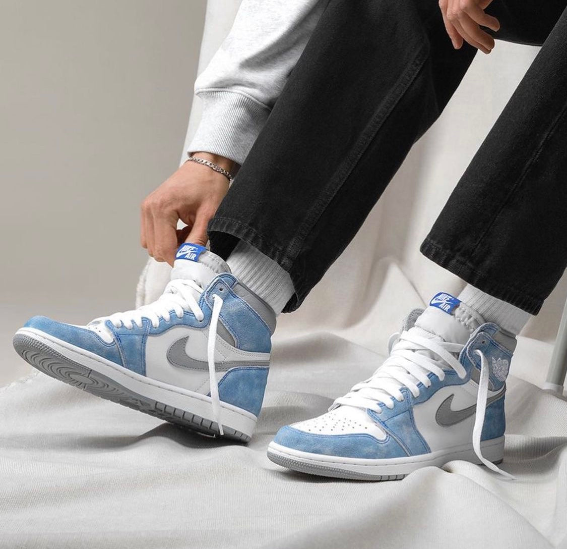 GLM - AJ1 High Mint Candy Wash Blue
