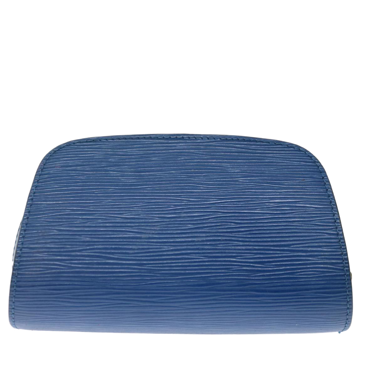 LOUIS VUITTON Epi Dauphine PM Pouch Blue M48445 LV 70428