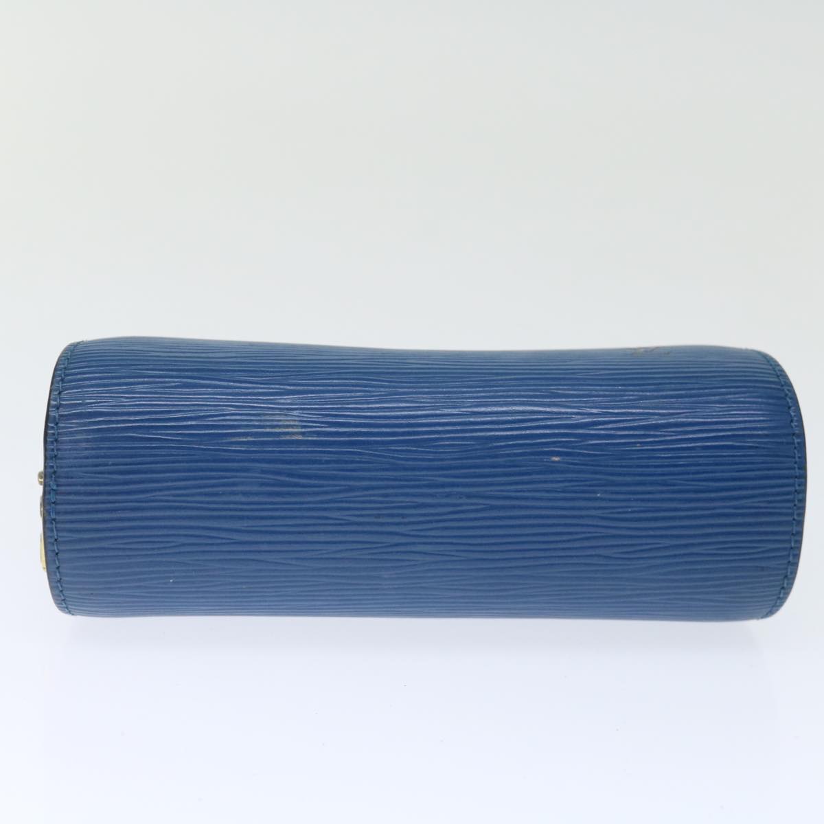 LOUIS VUITTON Epi Dauphine PM Pouch Blue M48445 LV 70428