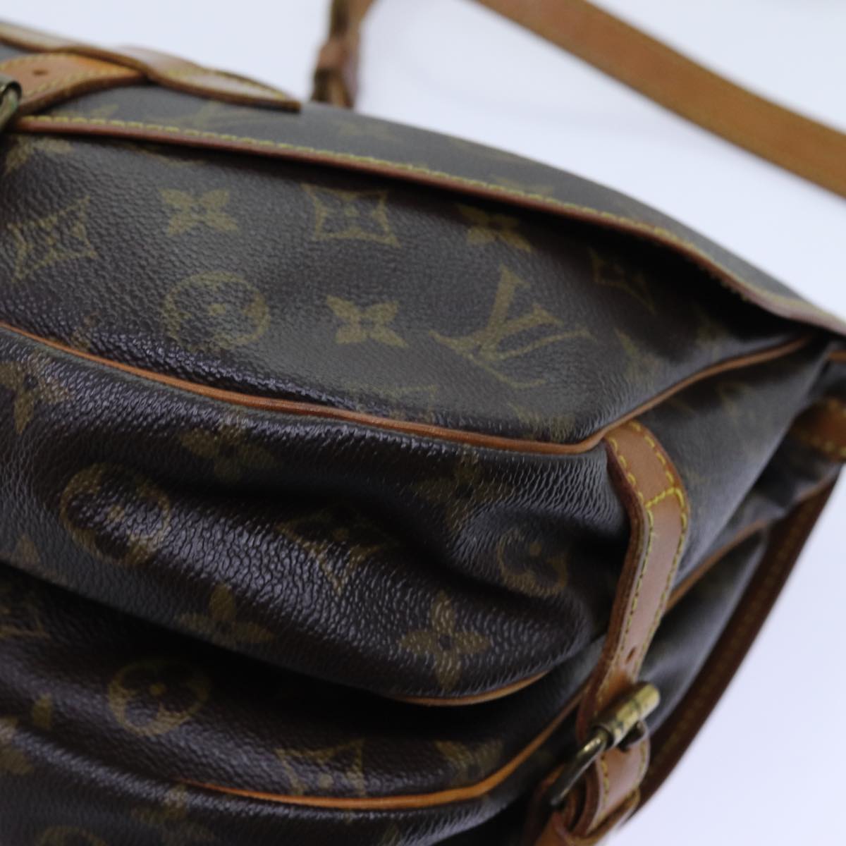 LOUIS VUITTON Monogram Saumur 30 Shoulder Bag M42256 LV 70430