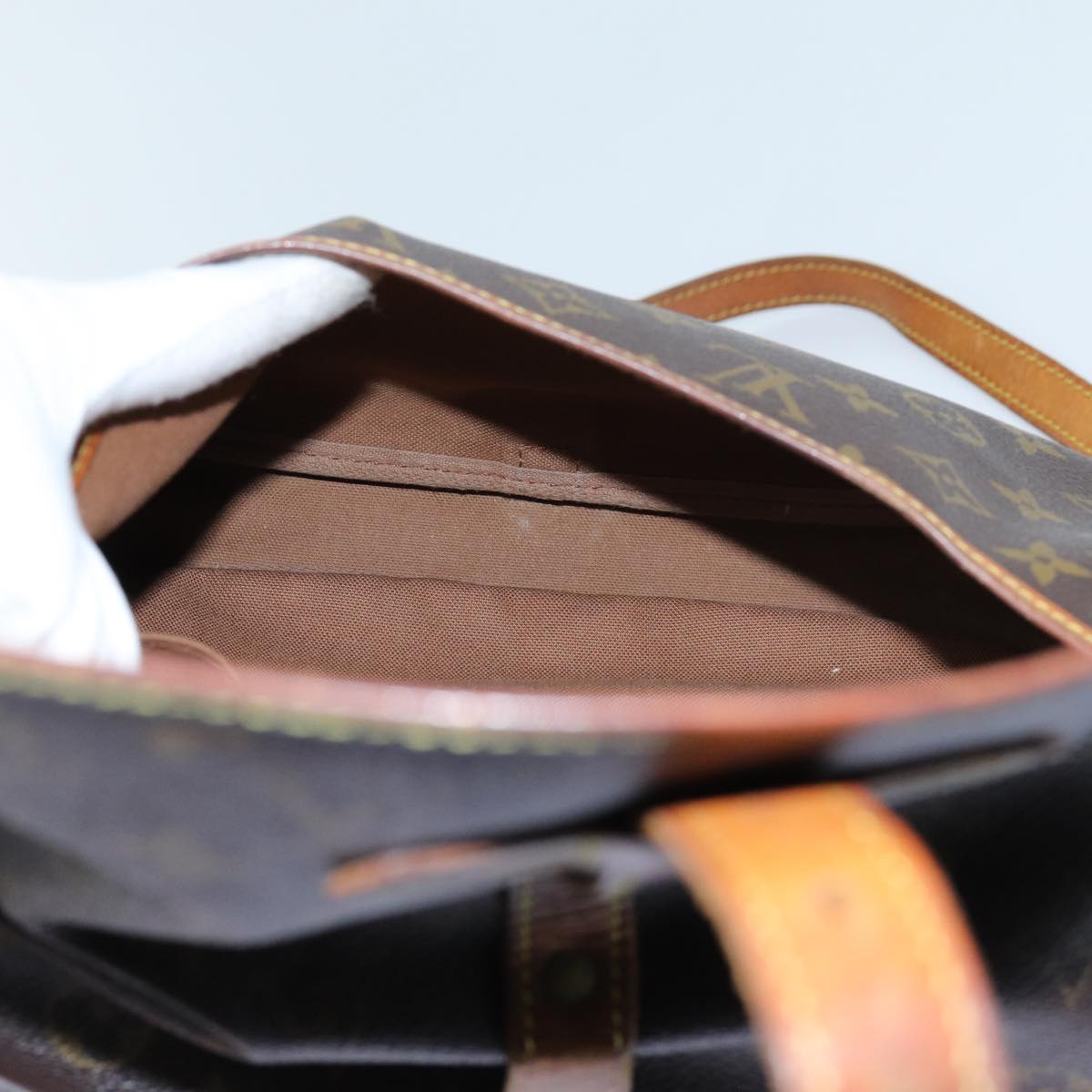 LOUIS VUITTON Monogram Saumur 30 Shoulder Bag M42256 LV 70430