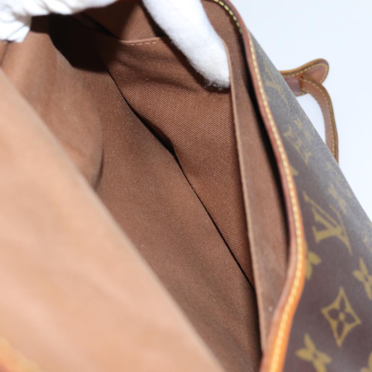 LOUIS VUITTON Monogram Saumur 30 Shoulder Bag M42256 LV 70430