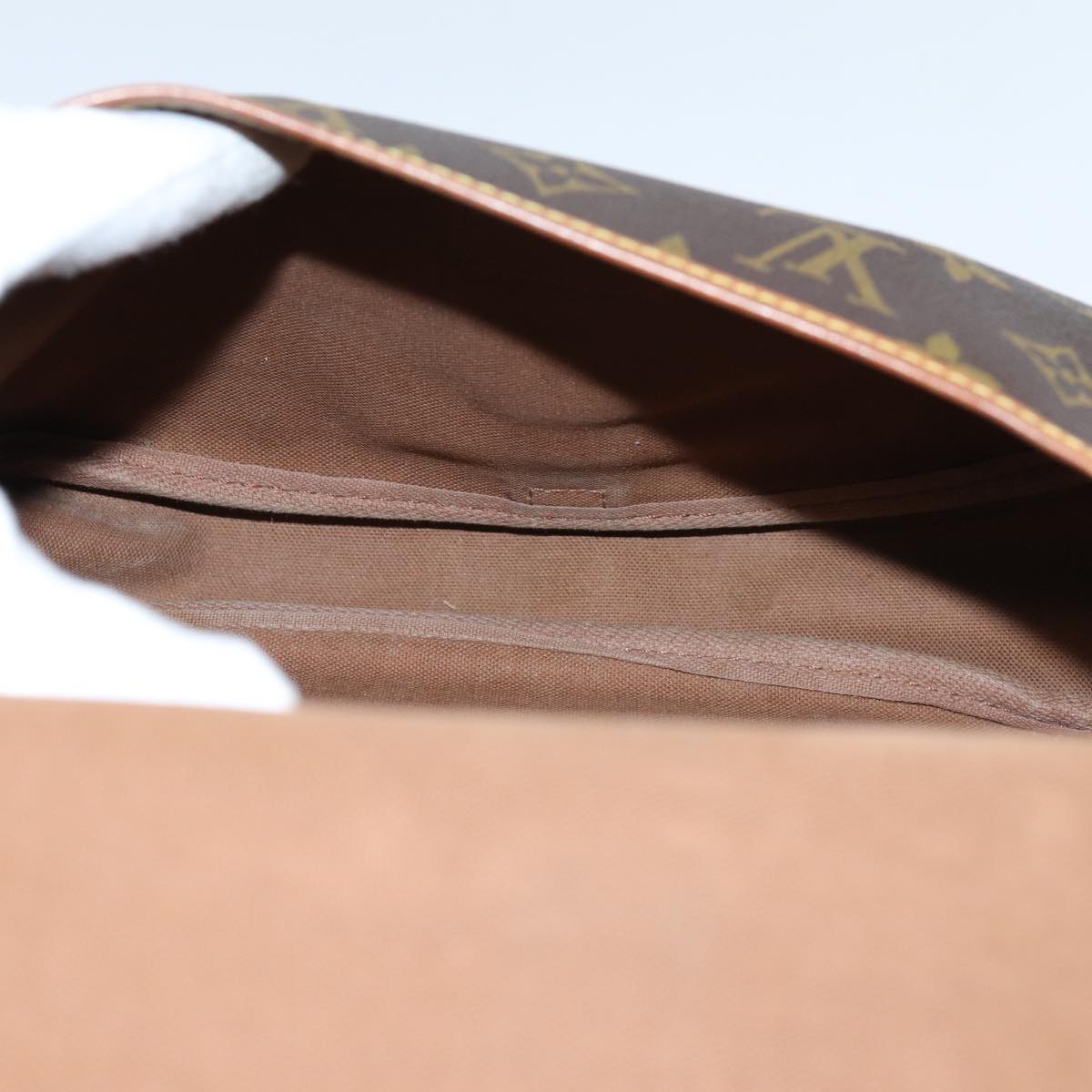 LOUIS VUITTON Monogram Saumur 30 Shoulder Bag M42256 LV 70430