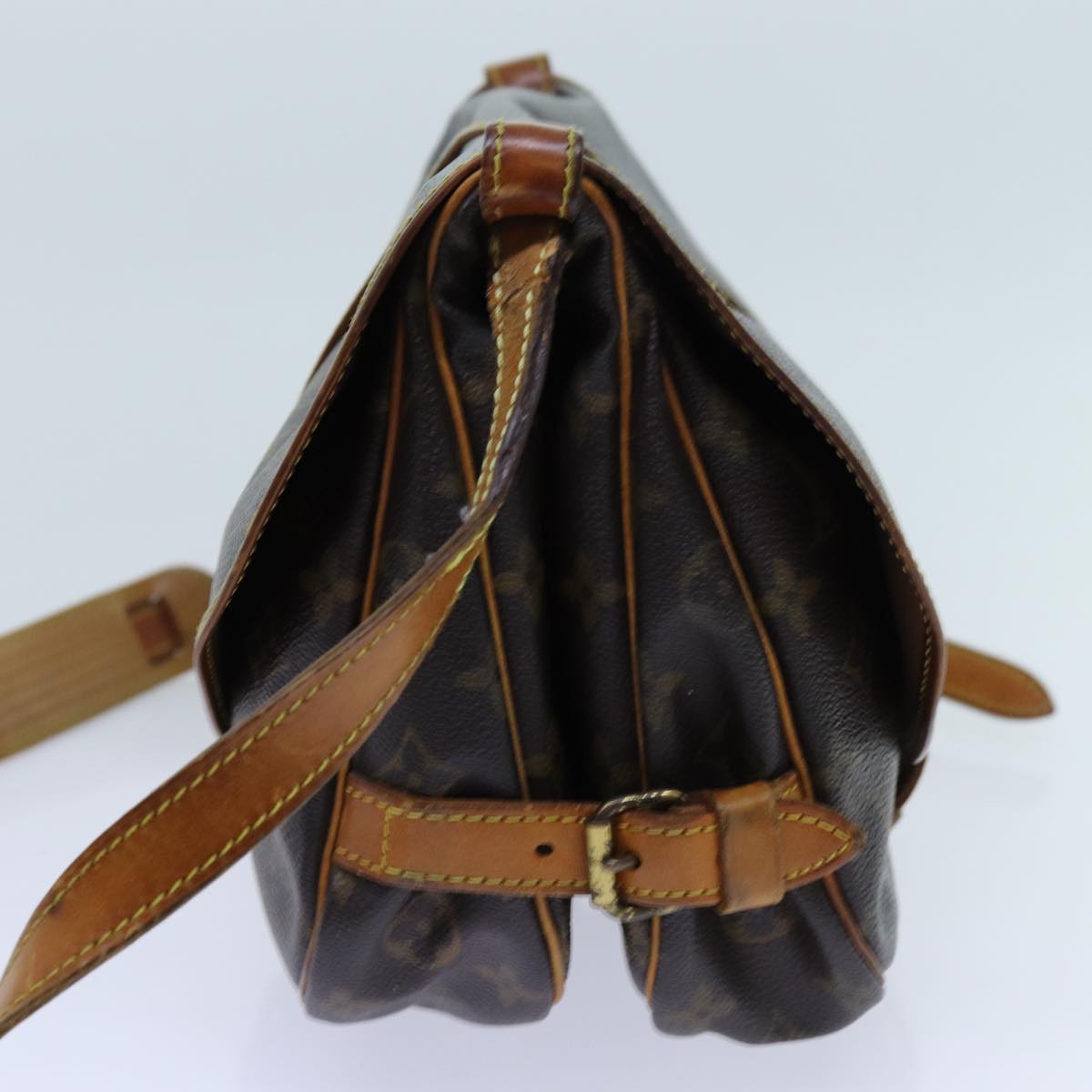LOUIS VUITTON Monogram Saumur 30 Shoulder Bag M42256 LV 70430