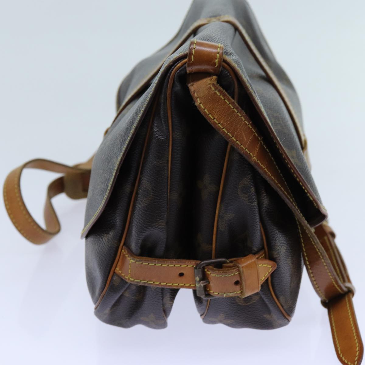 LOUIS VUITTON Monogram Saumur 30 Shoulder Bag M42256 LV 70430