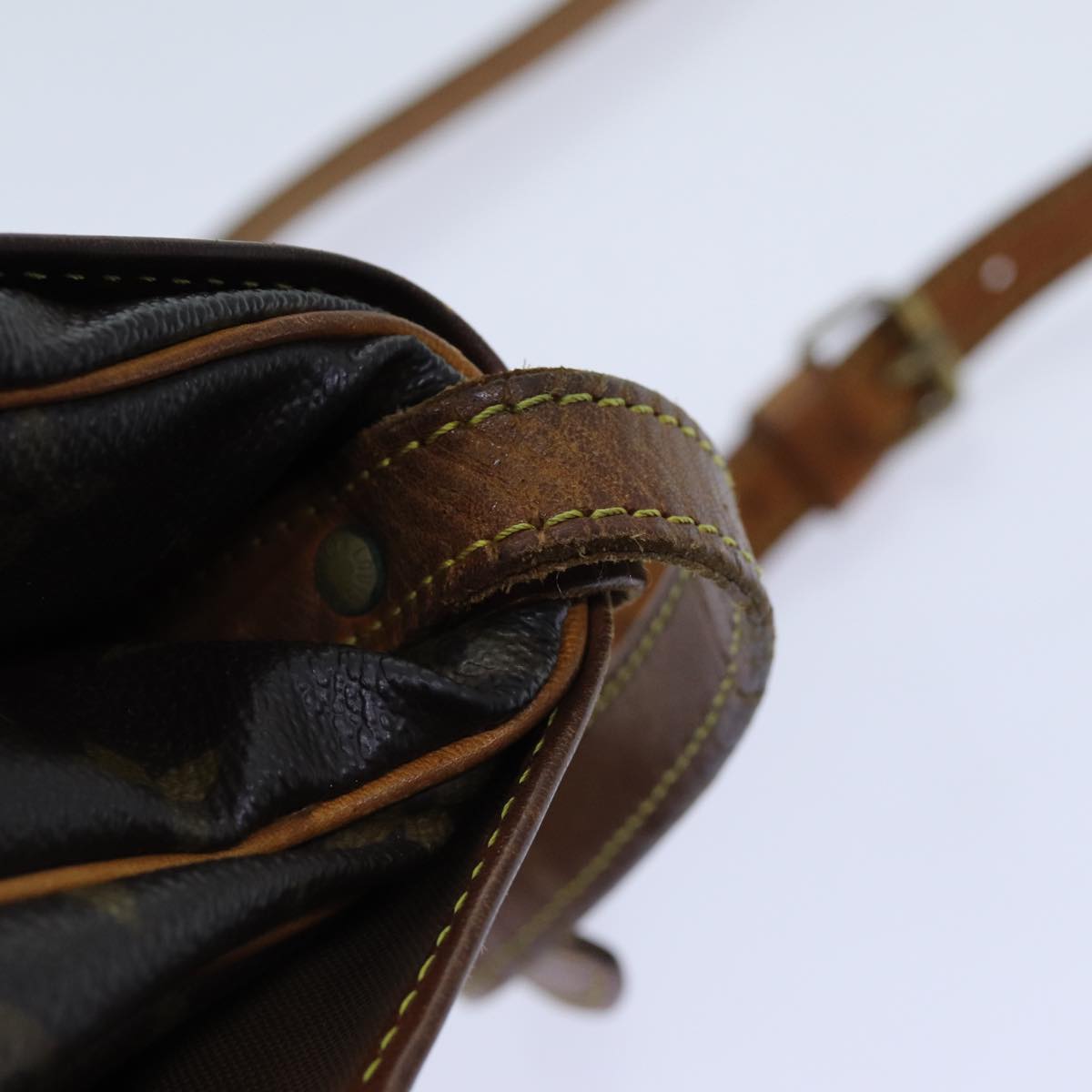 LOUIS VUITTON Monogram Saumur 30 Shoulder Bag M42256 LV 70430