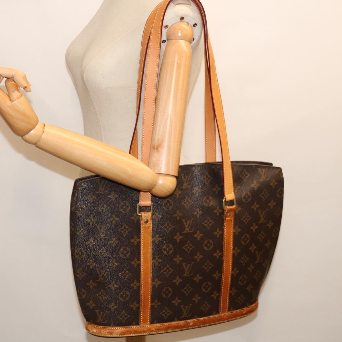 LOUIS VUITTON Monogram Babylone Tote Bag M51102 LV 70432