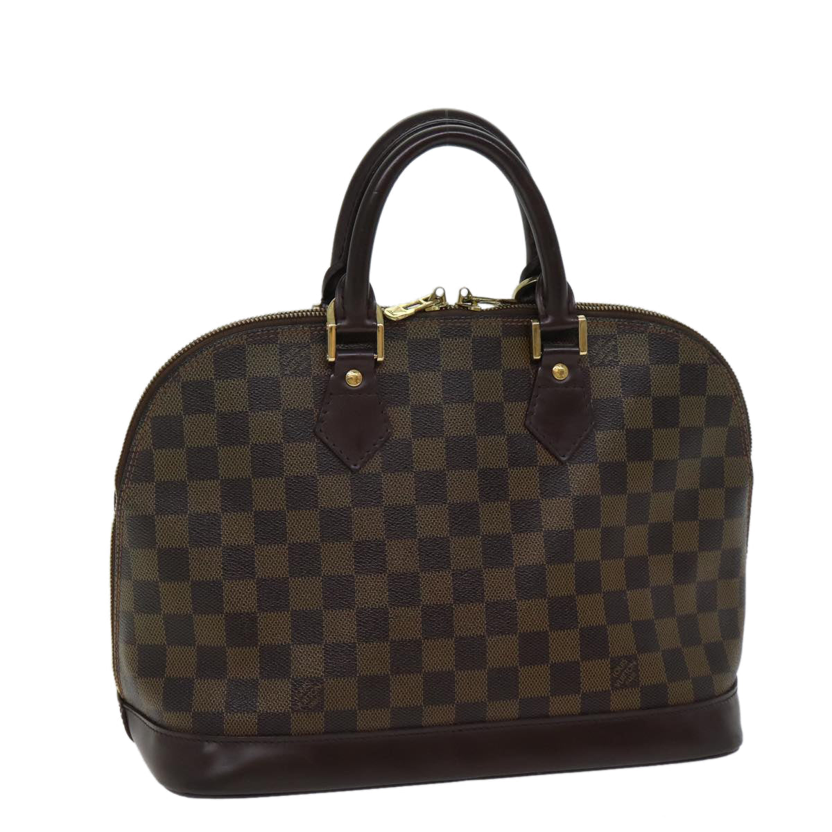 LOUIS VUITTON Damier Ebene Alma Hand Bag N51131 LV 70437