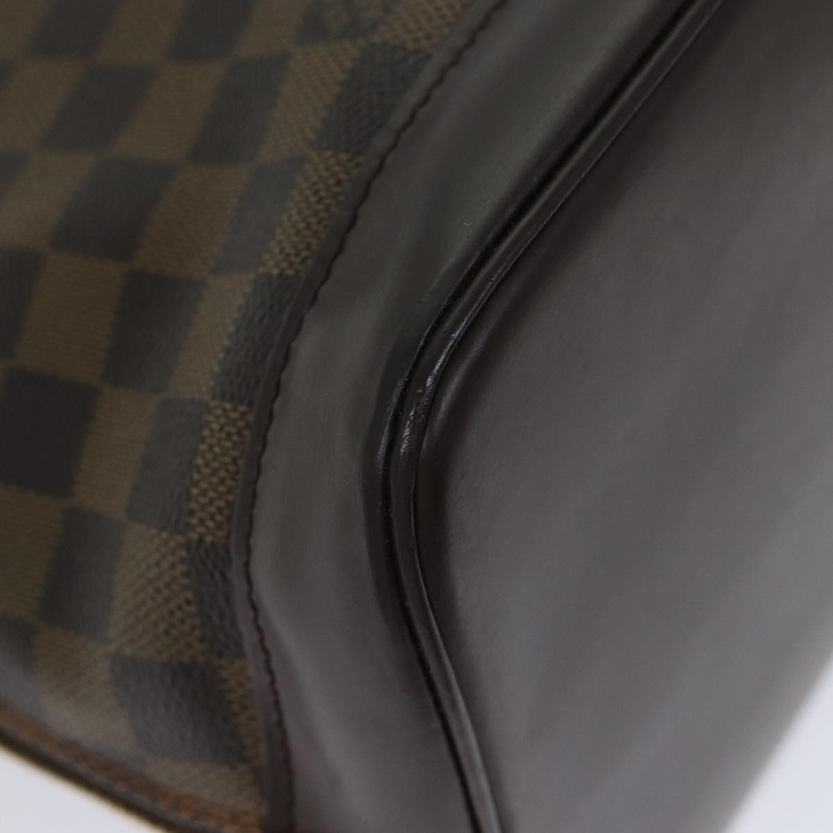 LOUIS VUITTON Damier Ebene Alma Hand Bag N51131 LV 70437