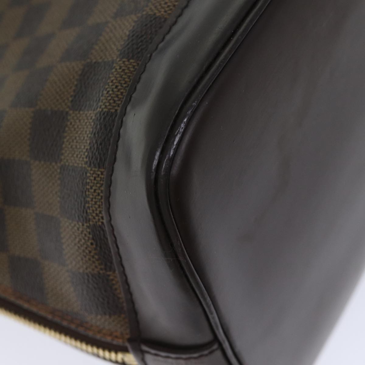 LOUIS VUITTON Damier Ebene Alma Hand Bag N51131 LV 70437