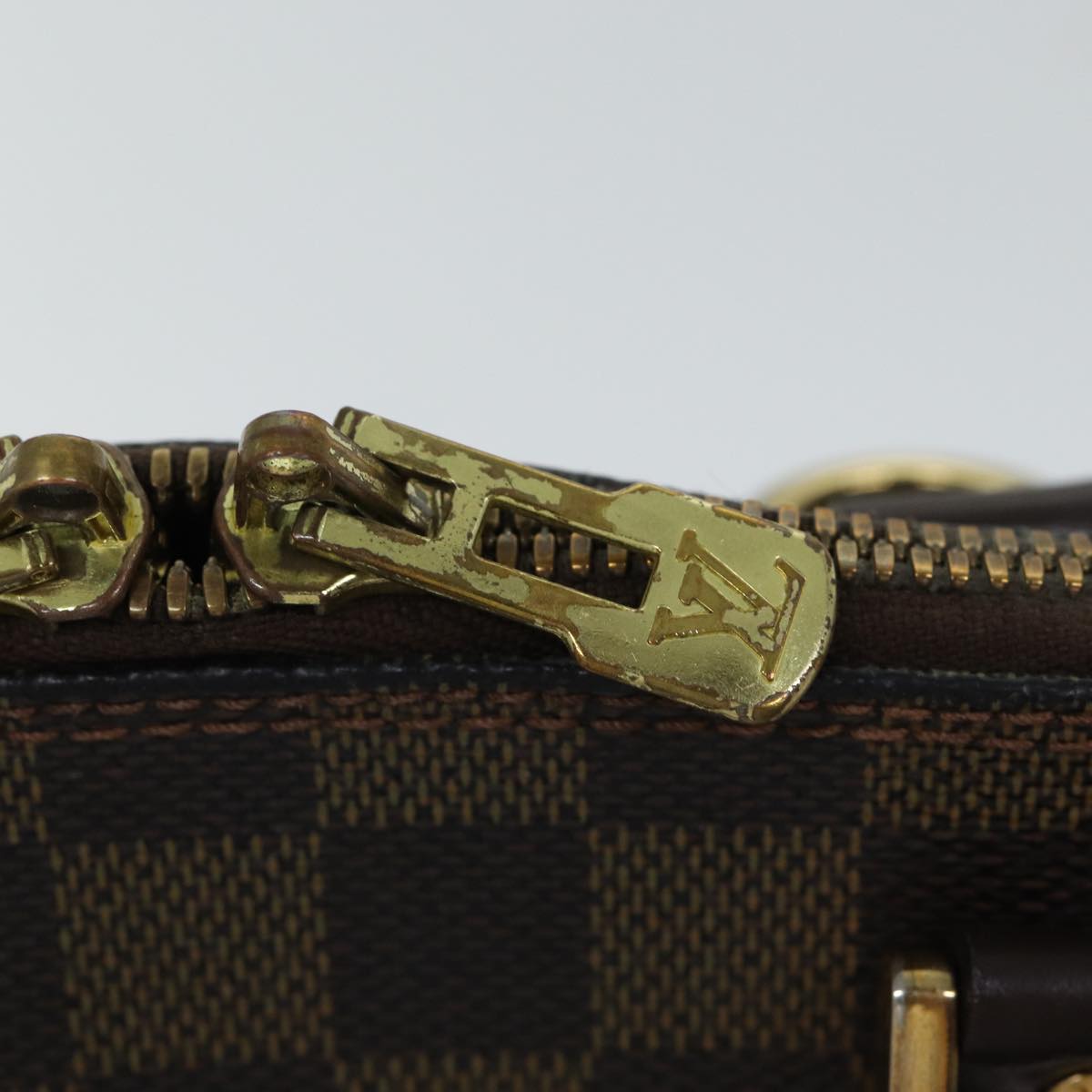 LOUIS VUITTON Damier Ebene Alma Hand Bag N51131 LV 70437