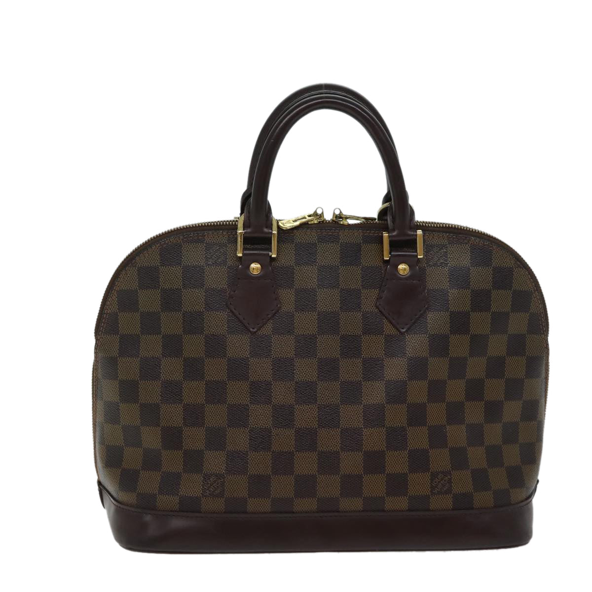 LOUIS VUITTON Damier Ebene Alma Hand Bag N51131 LV 70437