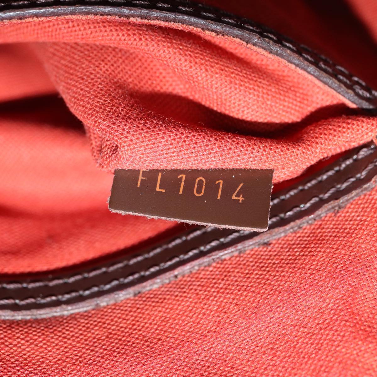 LOUIS VUITTON Damier Ebene Alma Hand Bag N51131 LV 70437