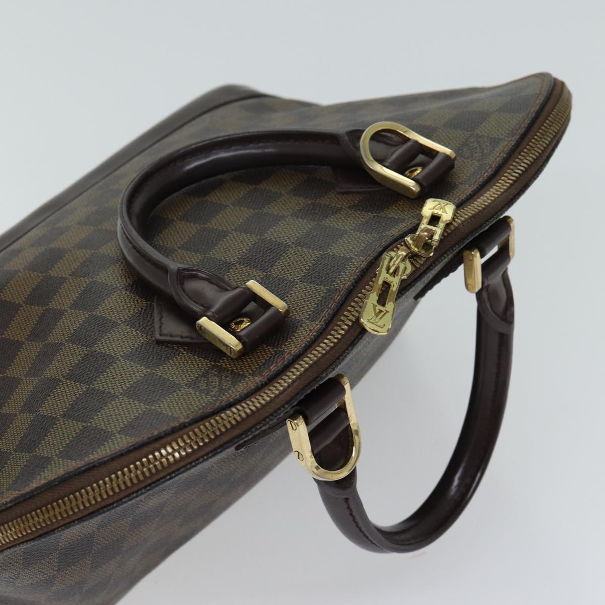LOUIS VUITTON Damier Ebene Alma Hand Bag N51131 LV 70437