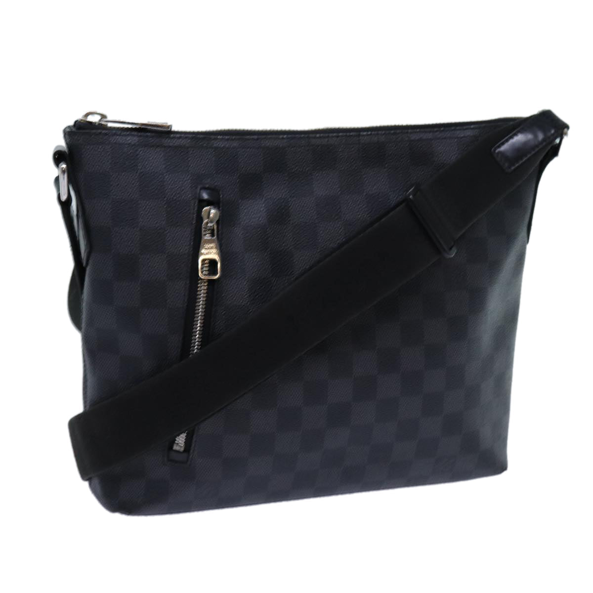 LOUIS VUITTON Damier Graphite Mick PM Shoulder Bag N40003 LV 70438