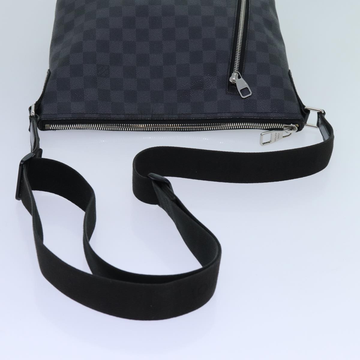 LOUIS VUITTON Damier Graphite Mick PM Shoulder Bag N40003 LV 70438