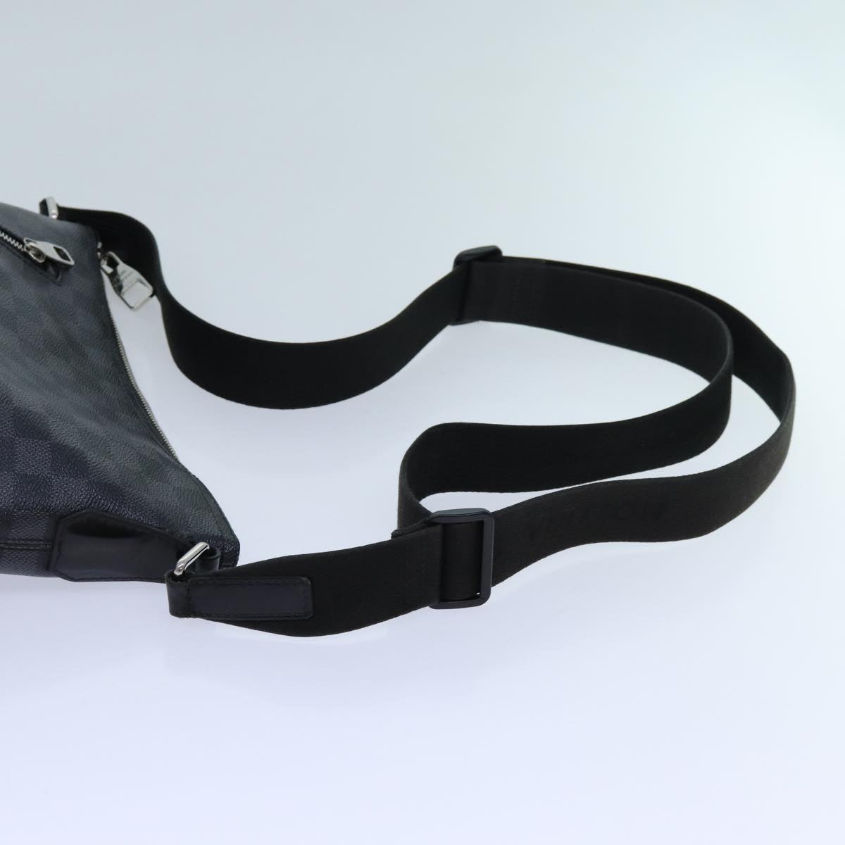 LOUIS VUITTON Damier Graphite Mick PM Shoulder Bag N40003 LV 70438