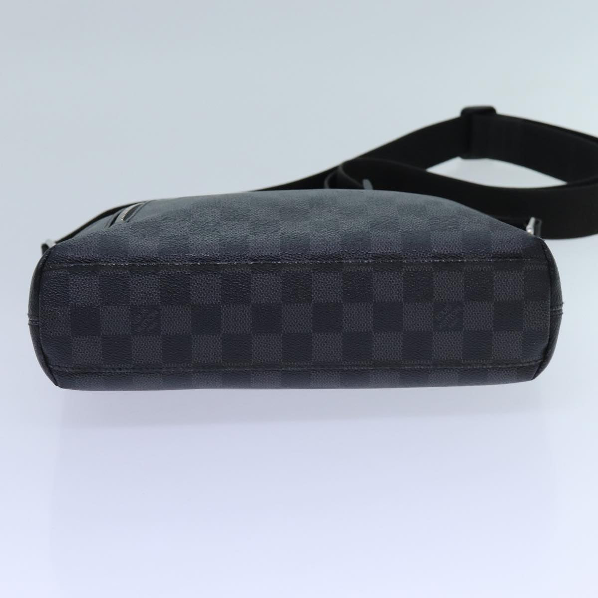 LOUIS VUITTON Damier Graphite Mick PM Shoulder Bag N40003 LV 70438