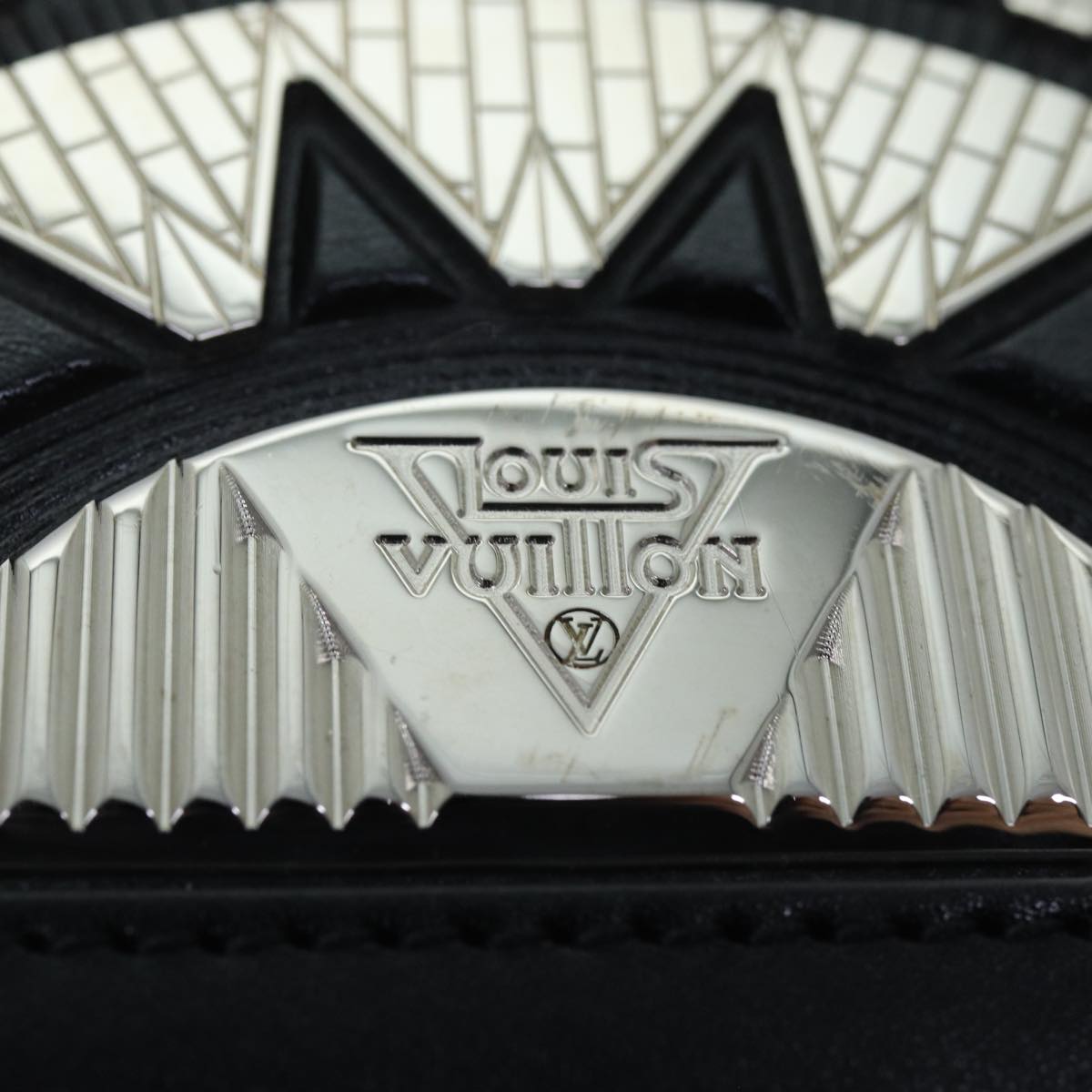 LOUIS VUITTON LV Buildings Minodiere Hand Bag Black M55728 LV 70445S