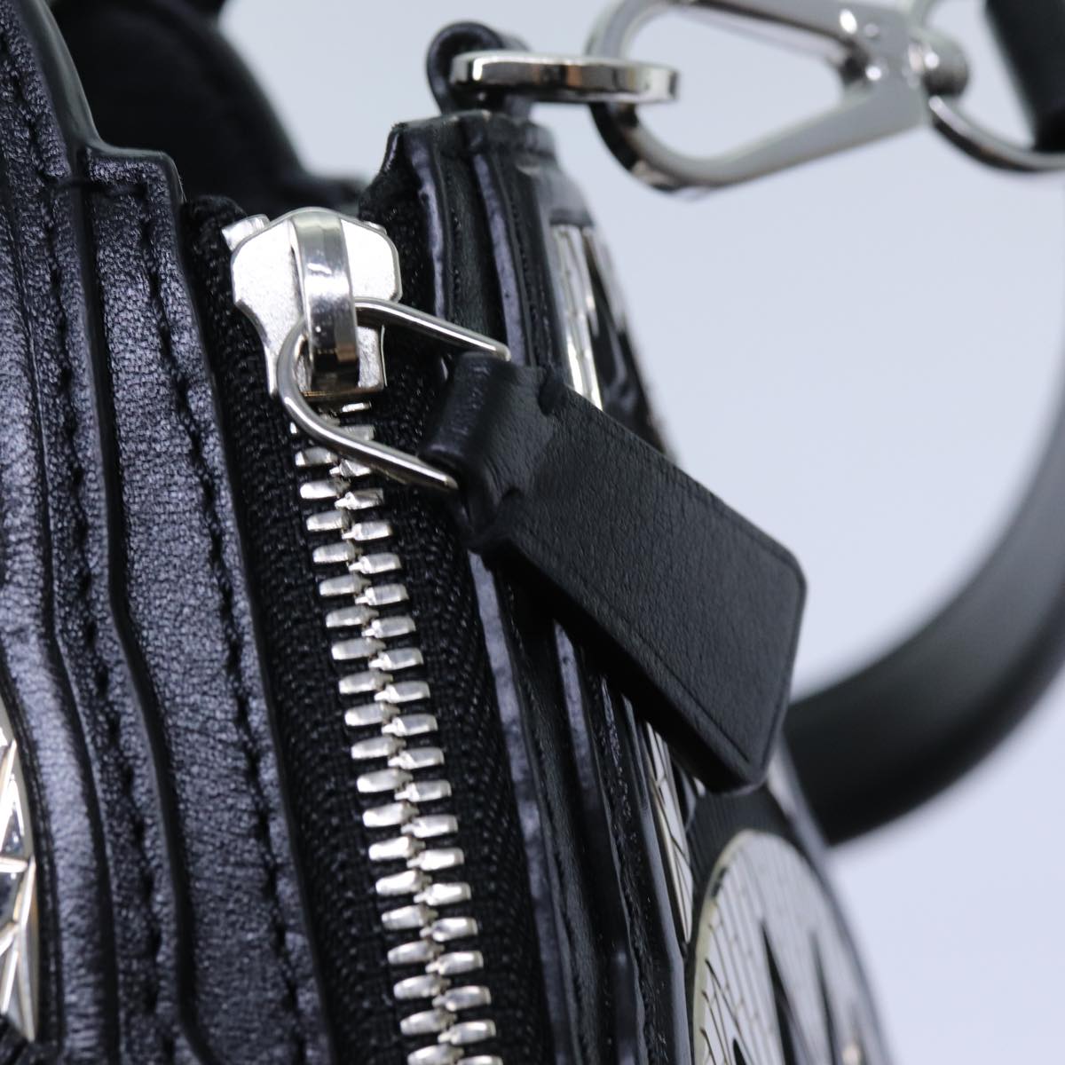LOUIS VUITTON LV Buildings Minodiere Hand Bag Black M55728 LV 70445S