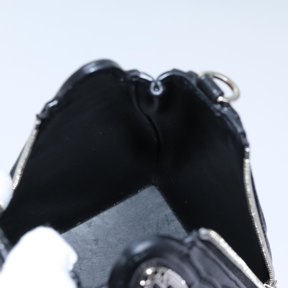 LOUIS VUITTON LV Buildings Minodiere Hand Bag Black M55728 LV 70445S