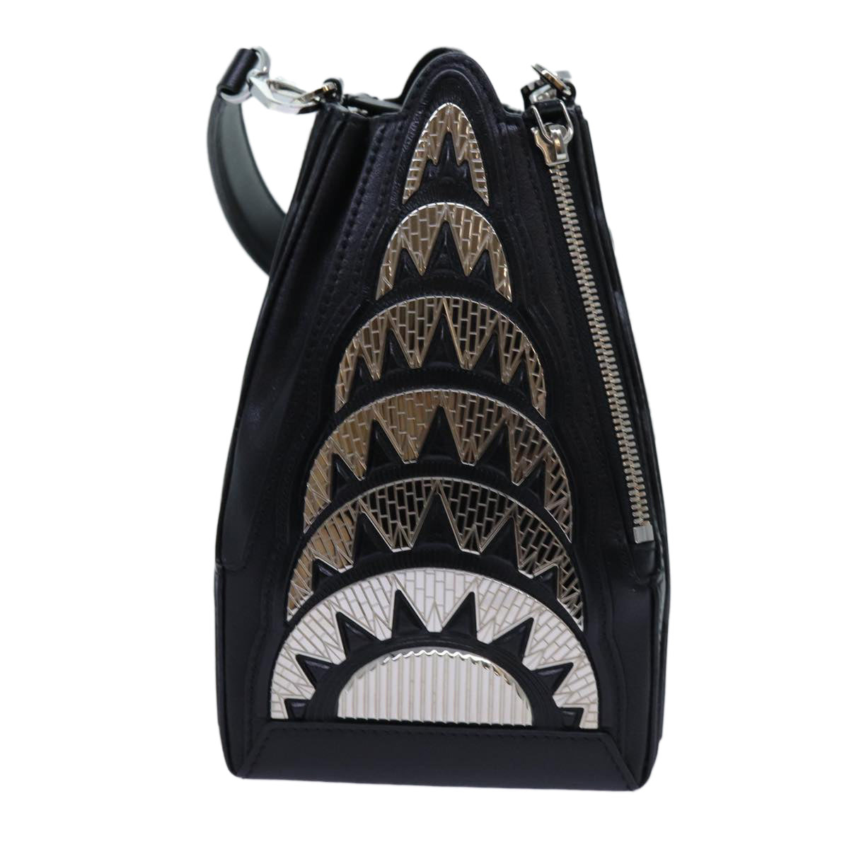 LOUIS VUITTON LV Buildings Minodiere Hand Bag Black M55728 LV 70445S