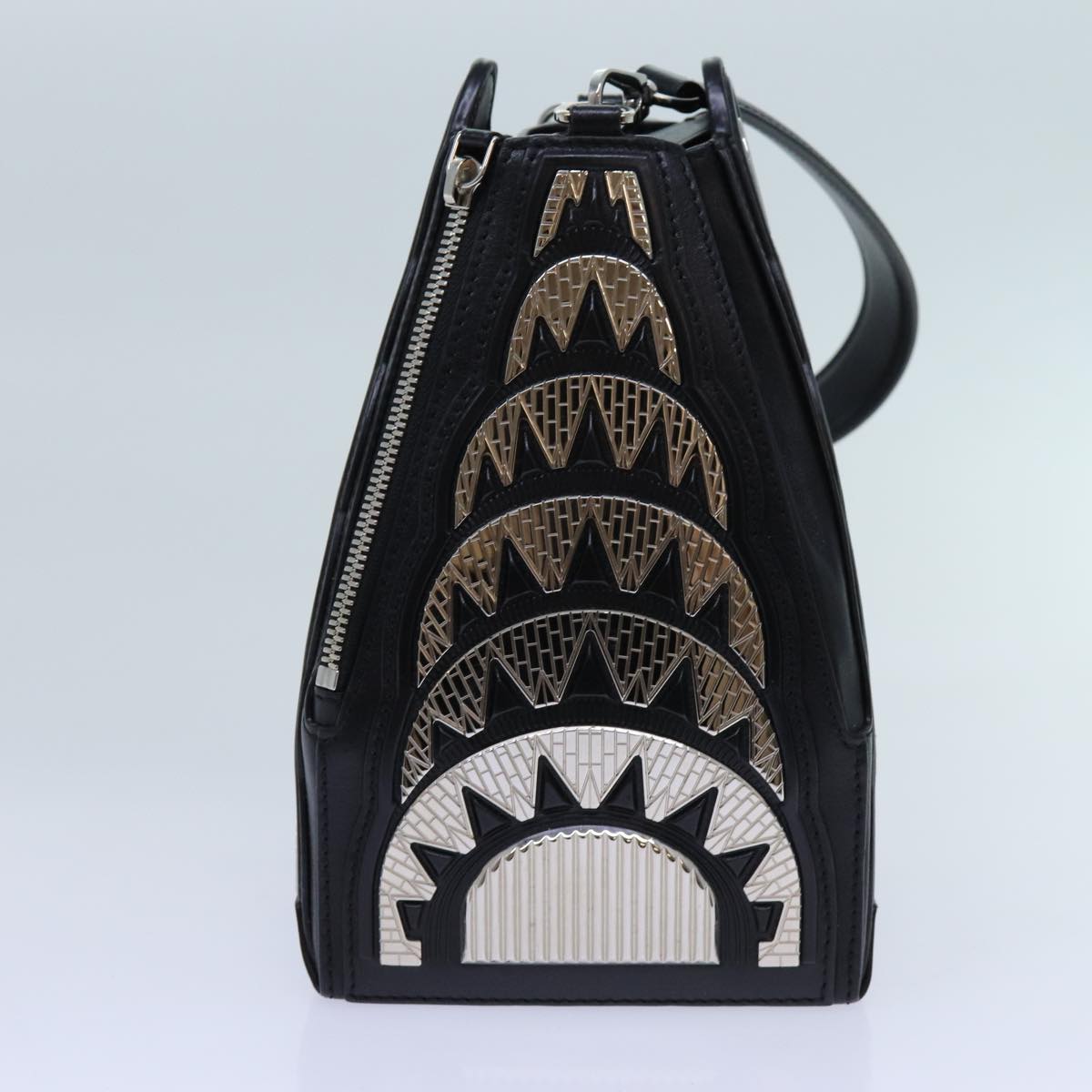 LOUIS VUITTON LV Buildings Minodiere Hand Bag Black M55728 LV 70445S