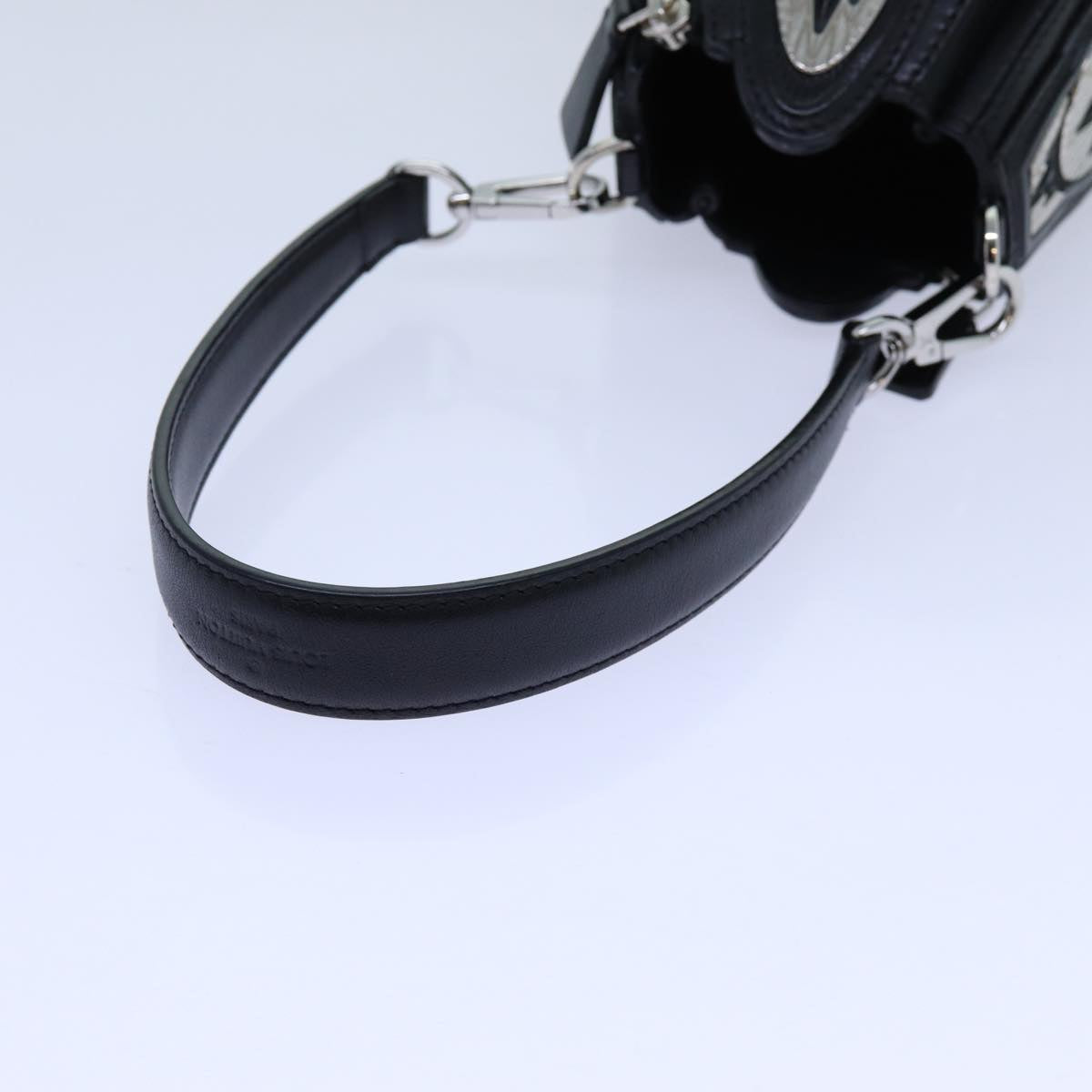 LOUIS VUITTON LV Buildings Minodiere Hand Bag Black M55728 LV 70445S