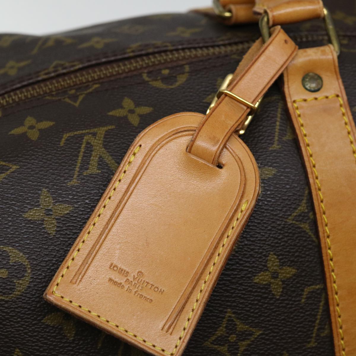 LOUIS VUITTON Monogram Keepall 55 Boston Bag Vintage M41424 LV 70449