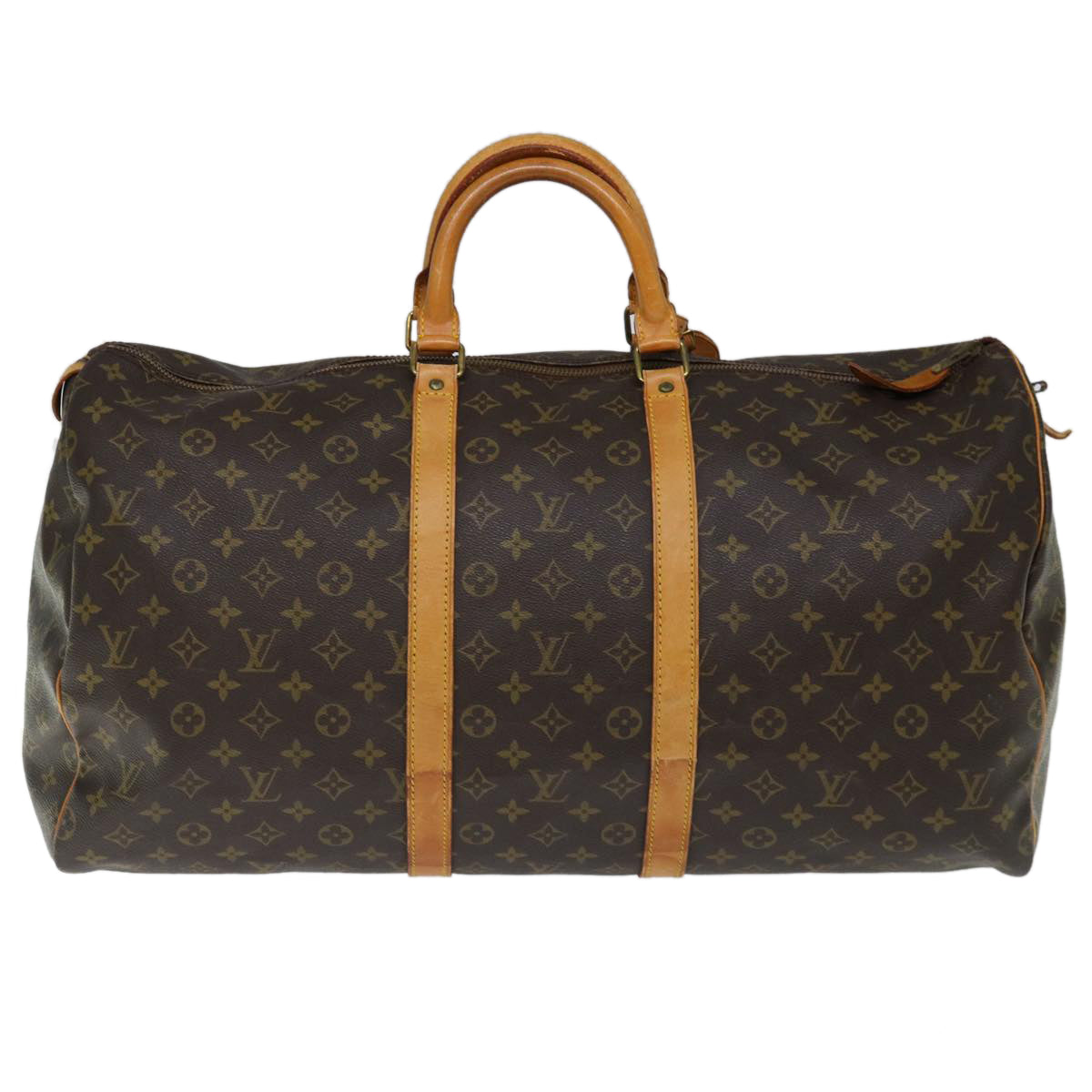 LOUIS VUITTON Monogram Keepall 55 Boston Bag Vintage M41424 LV 70449