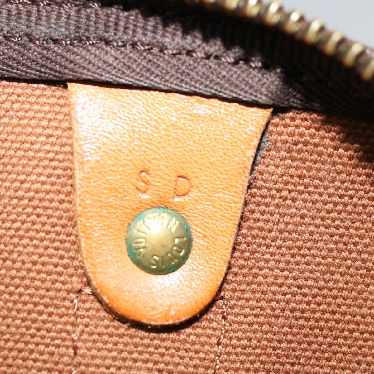 LOUIS VUITTON Monogram Keepall 55 Boston Bag Vintage M41424 LV 70449