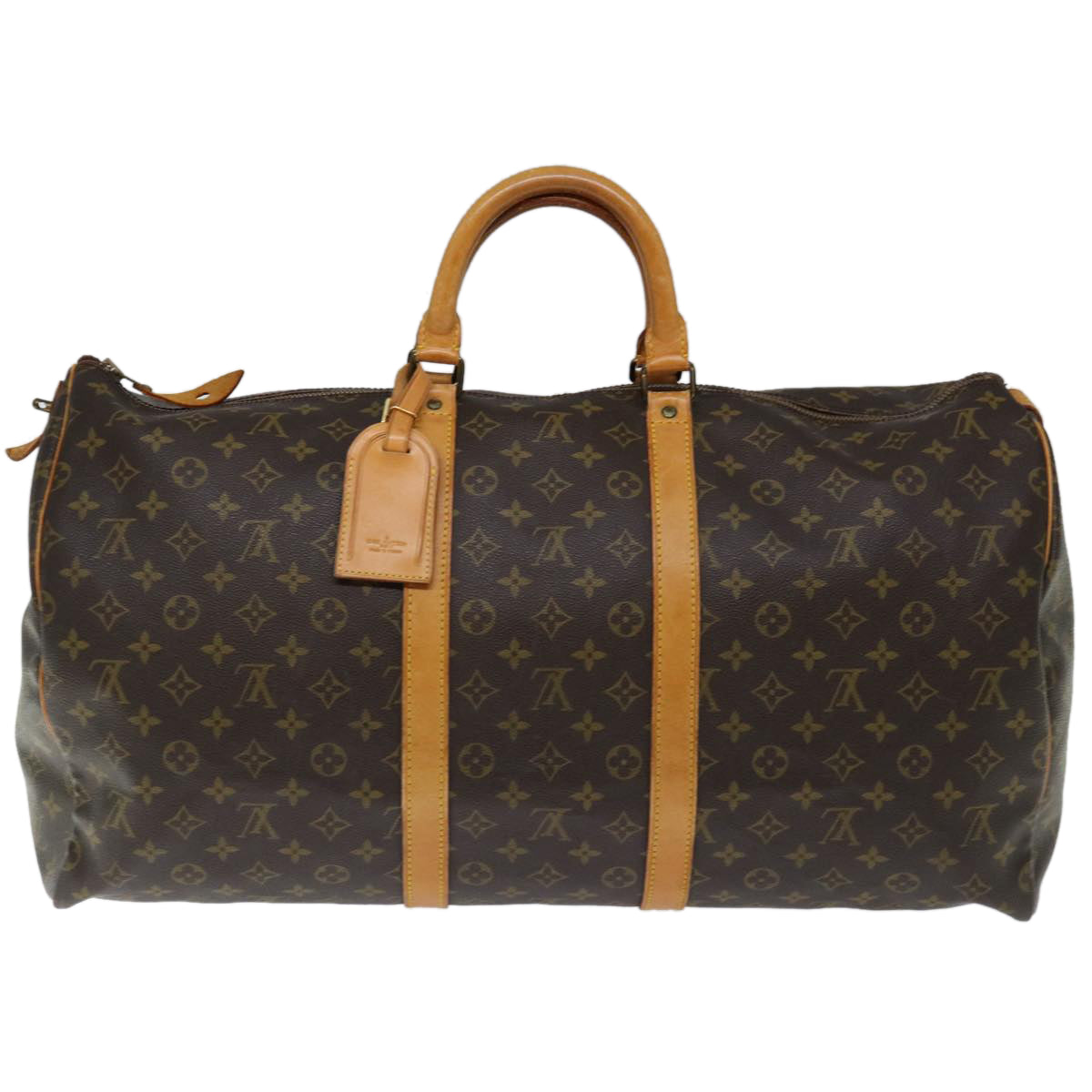 LOUIS VUITTON Monogram Keepall 55 Boston Bag Vintage M41424 LV 70449