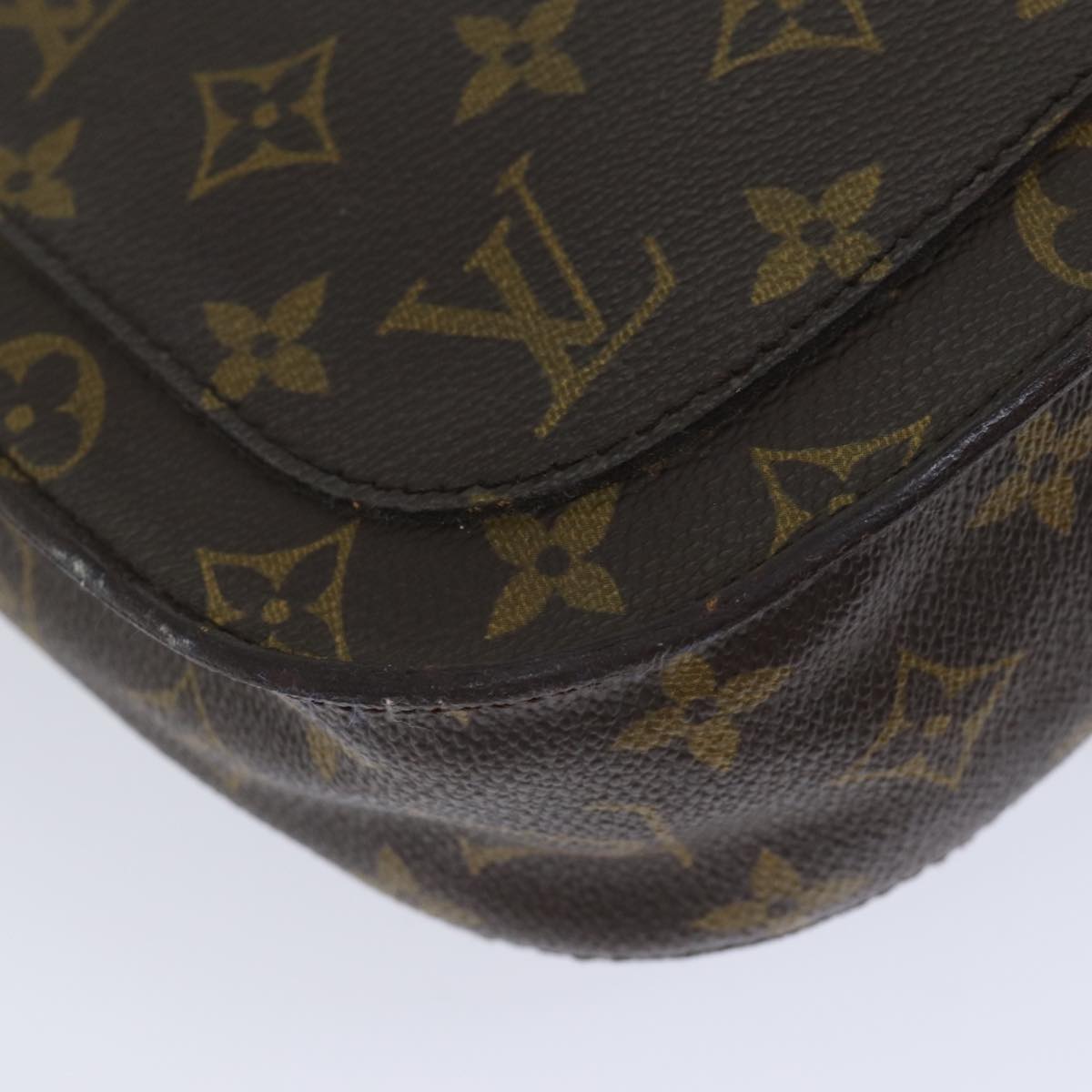 LOUIS VUITTON Monogram Saint Cloud GM Shoulder Bag M51242 LV 70509