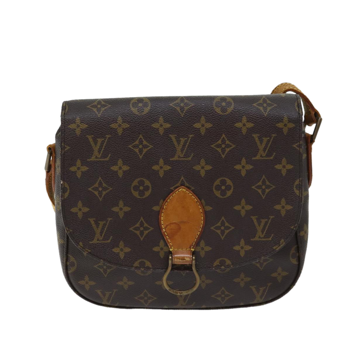 LOUIS VUITTON Monogram Saint Cloud GM Shoulder Bag M51242 LV 70509