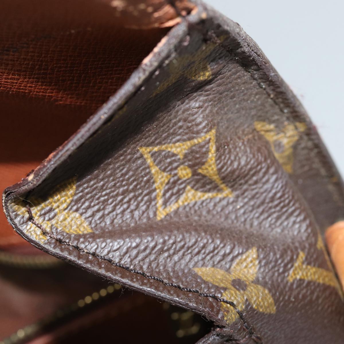 LOUIS VUITTON Monogram Saint Cloud GM Shoulder Bag M51242 LV 70509