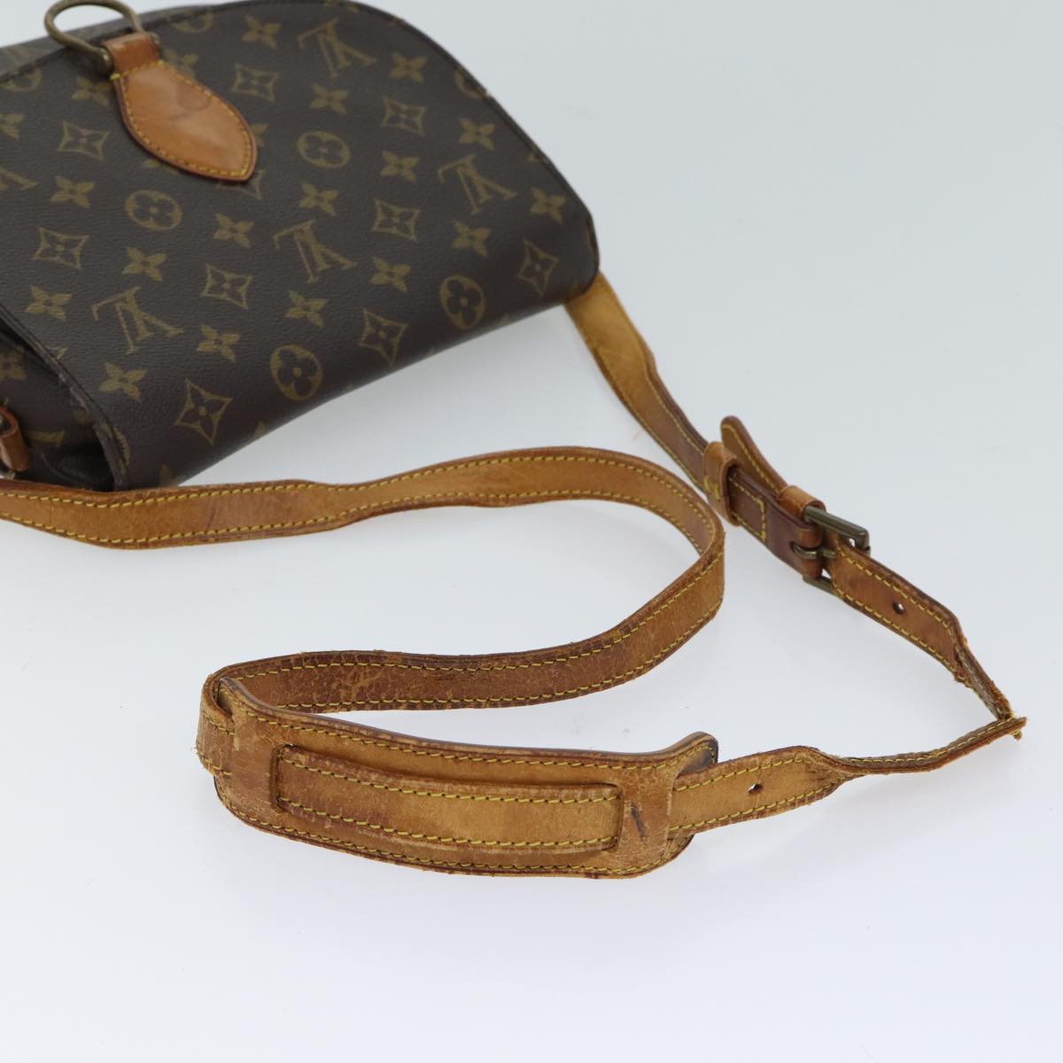 LOUIS VUITTON Monogram Saint Cloud GM Shoulder Bag M51242 LV 70509