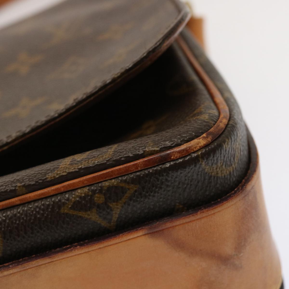 LOUIS VUITTON Monogram Cartouchiere GM Shoulder Bag M51252 LV 70510