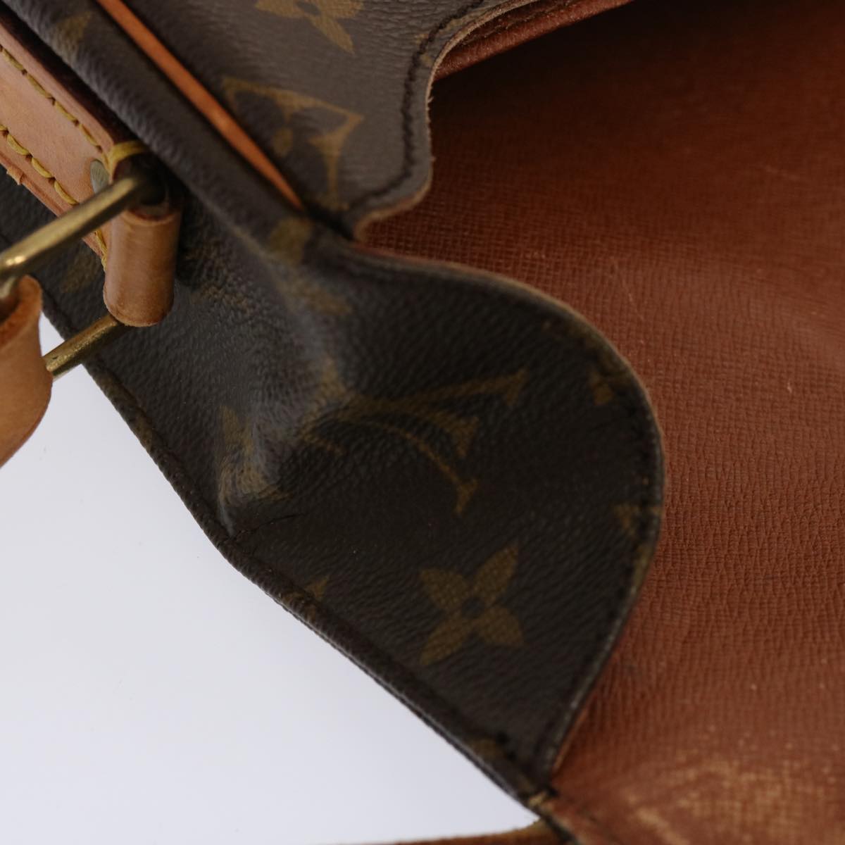 LOUIS VUITTON Monogram Cartouchiere GM Shoulder Bag M51252 LV 70510
