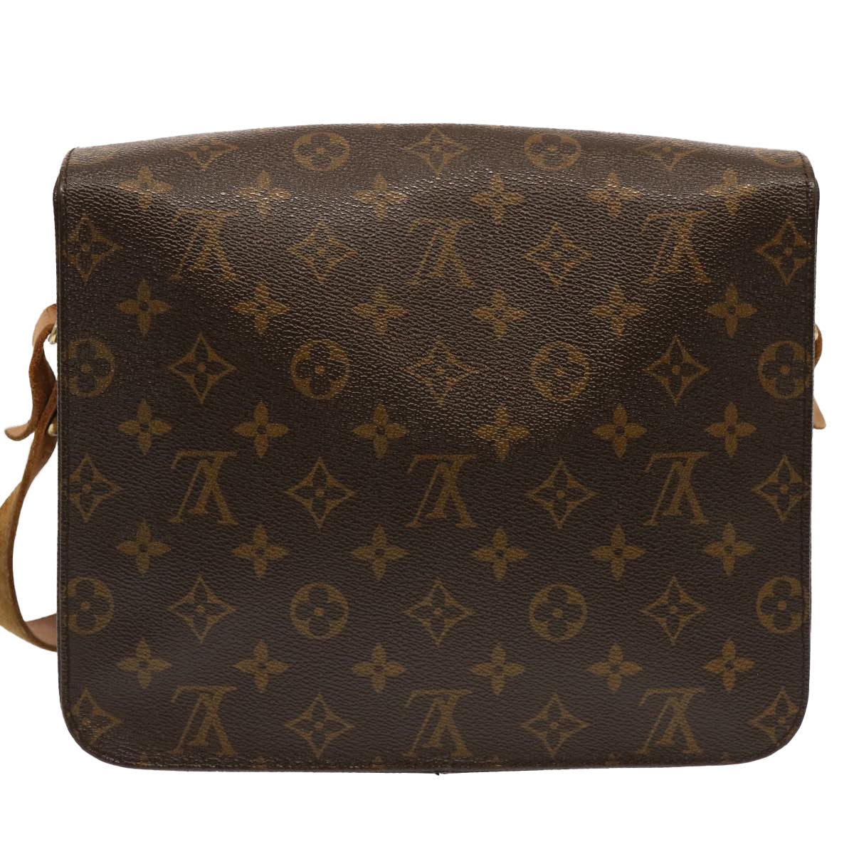 LOUIS VUITTON Monogram Cartouchiere GM Shoulder Bag M51252 LV 70510