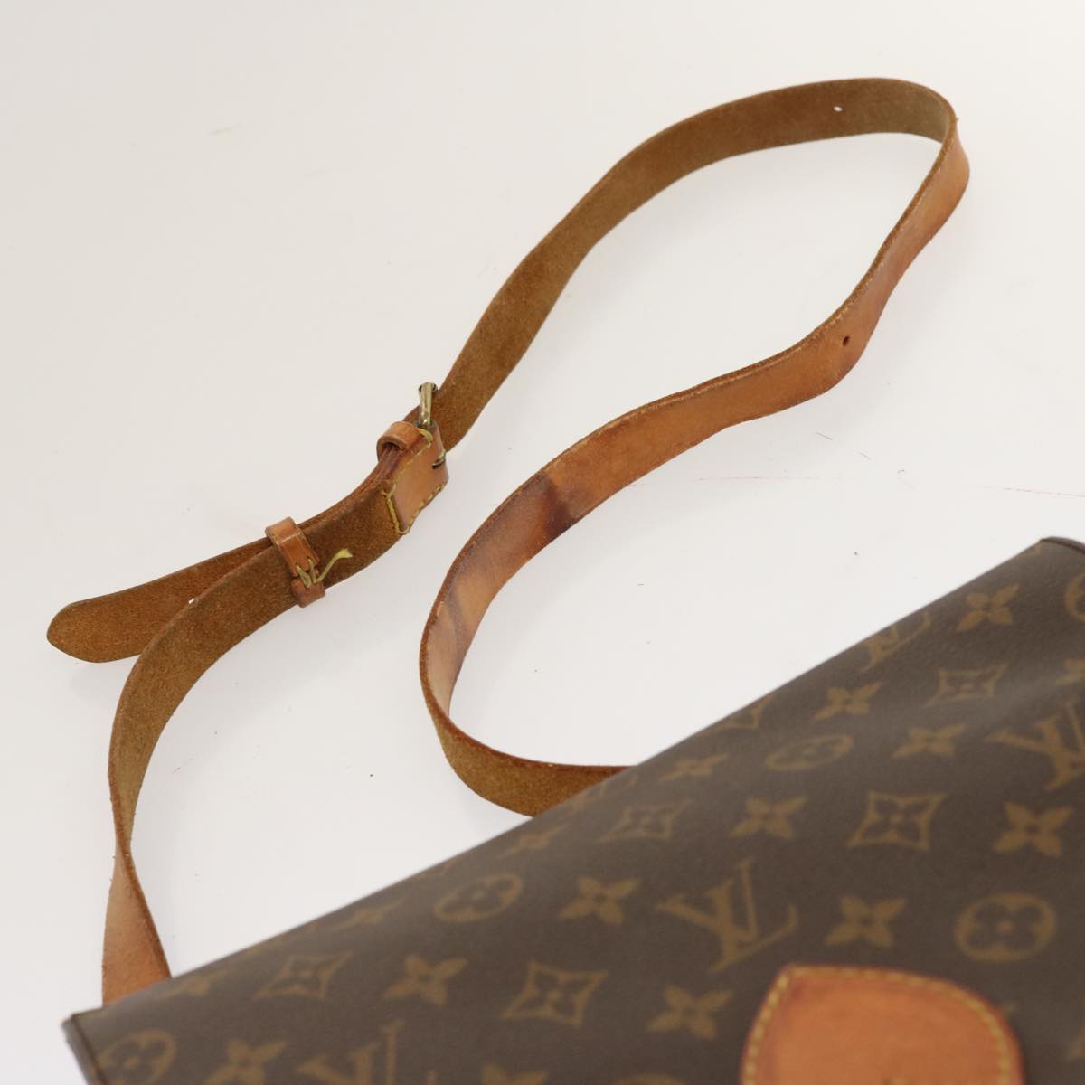 LOUIS VUITTON Monogram Cartouchiere GM Shoulder Bag M51252 LV 70510