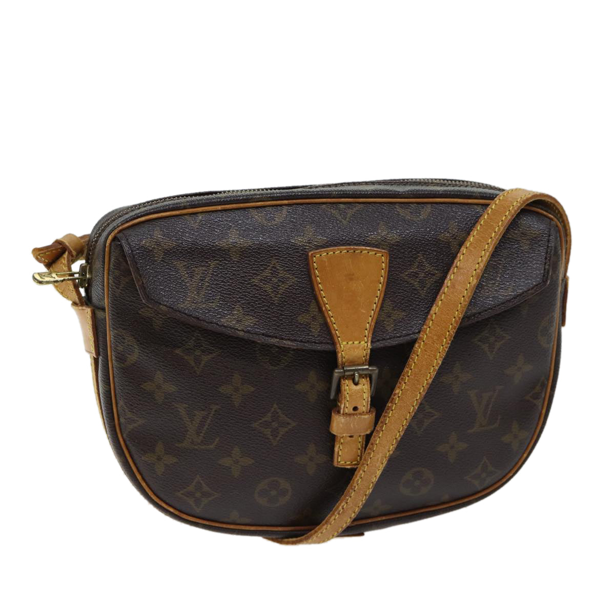 LOUIS VUITTON Monogram Jeune Fille MM Shoulder Bag M51226 LV 70513