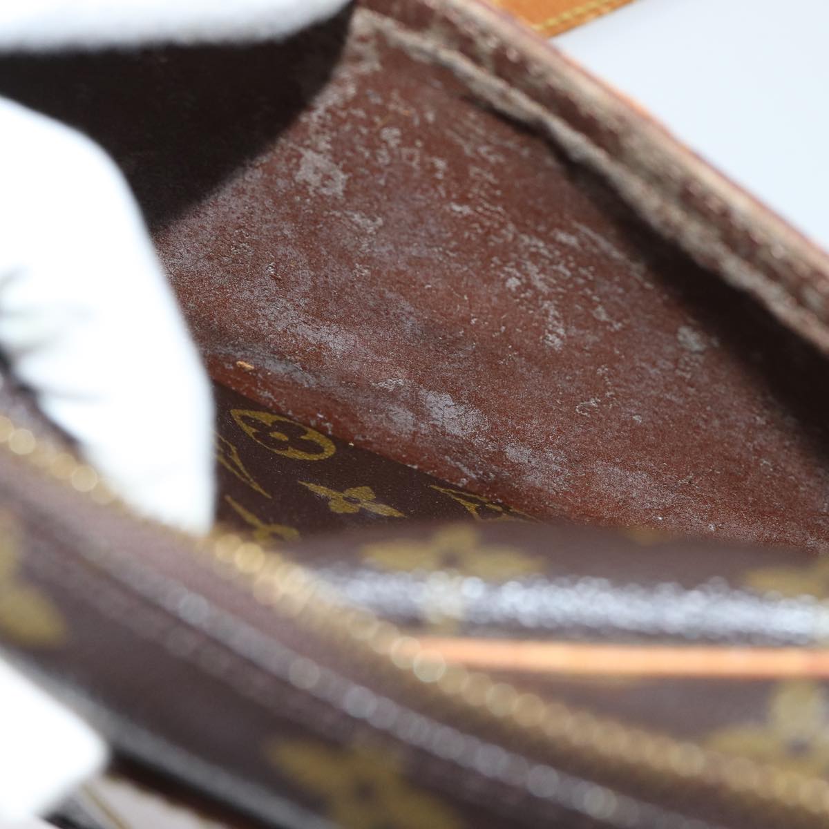 LOUIS VUITTON Monogram Jeune Fille MM Shoulder Bag M51226 LV 70513