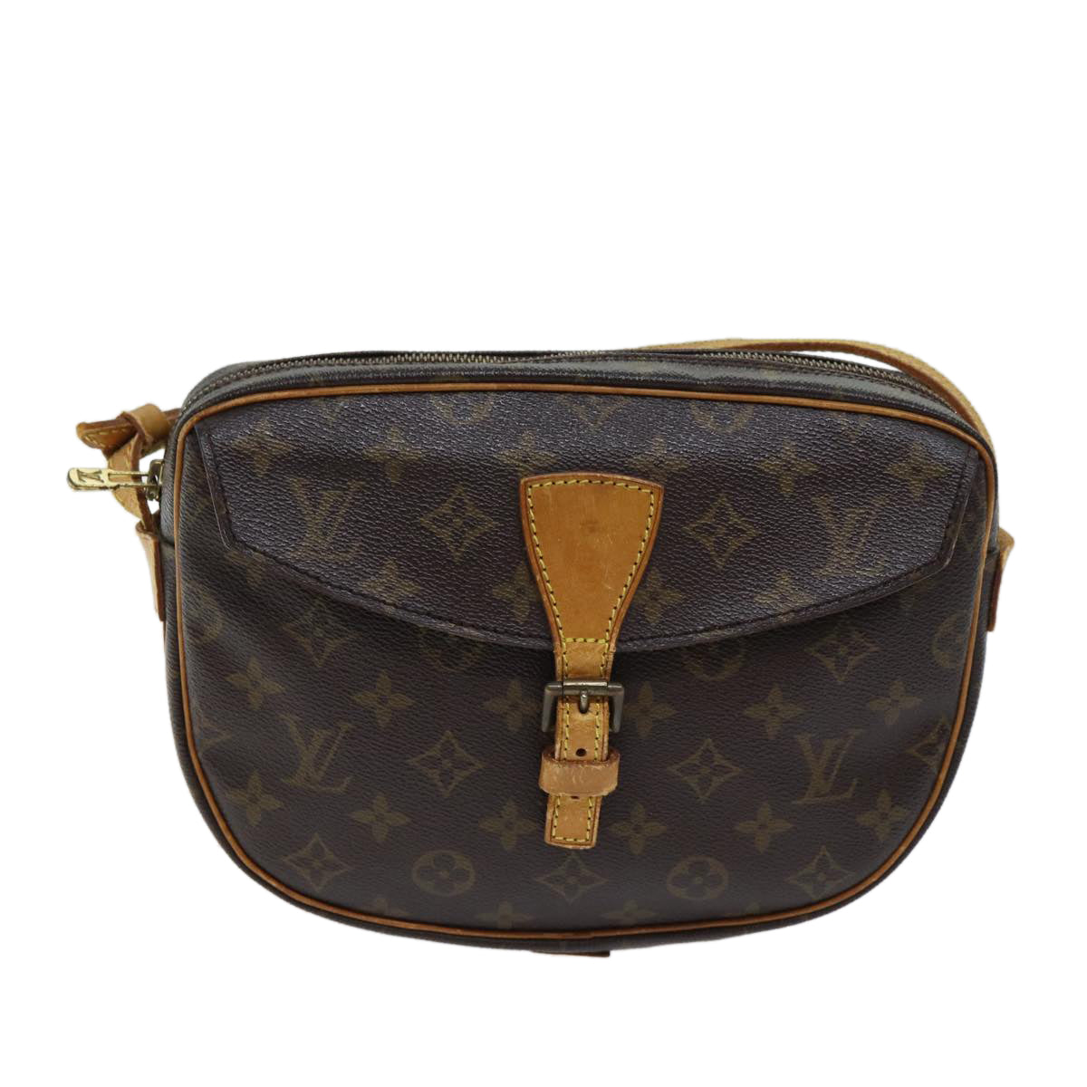 LOUIS VUITTON Monogram Jeune Fille MM Shoulder Bag M51226 LV 70513