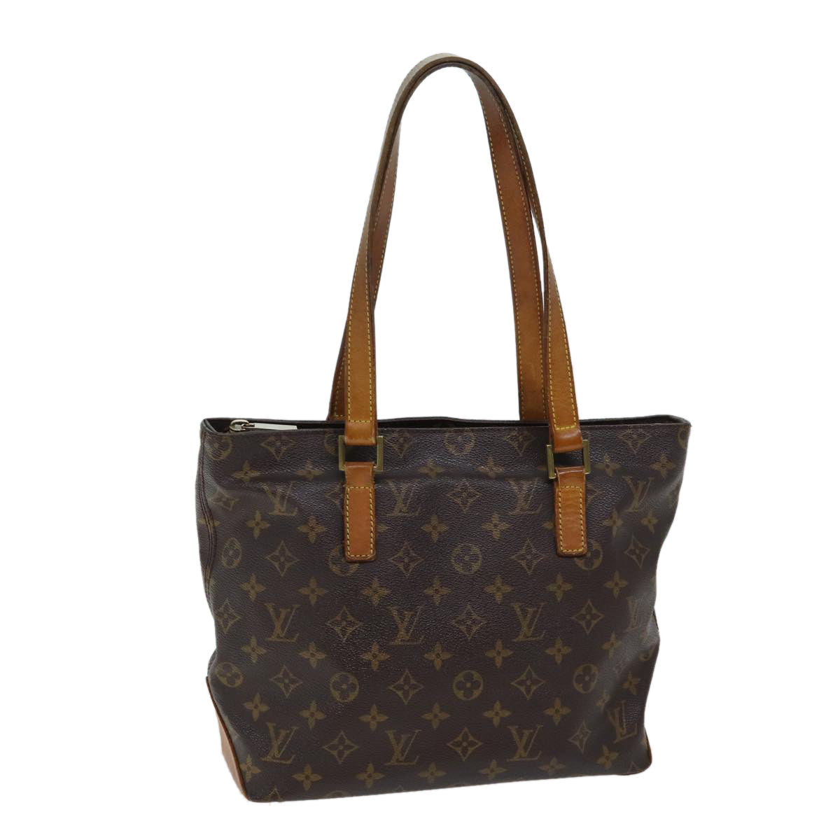 LOUIS VUITTON Monogram Cabas Piano Tote Bag M51148 LV 70538