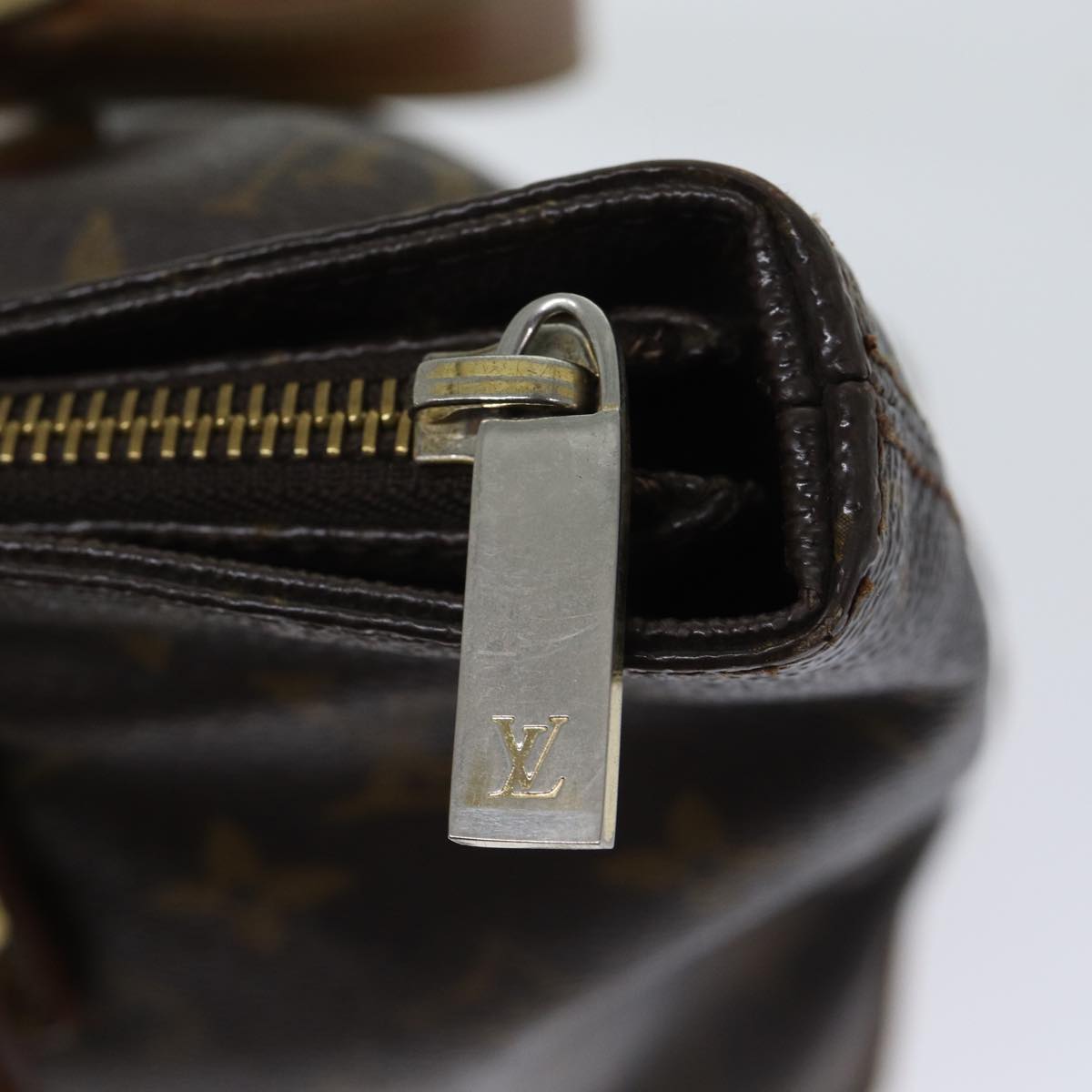 LOUIS VUITTON Monogram Cabas Piano Tote Bag M51148 LV 70538