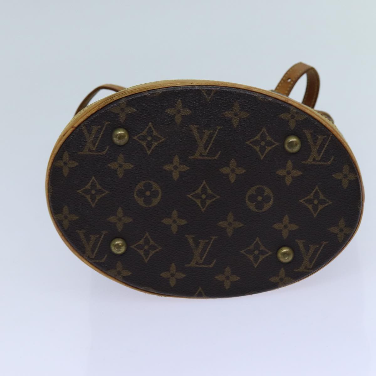 LOUIS VUITTON Monogram Bucket PM Shoulder Bag M42238 LV 70541