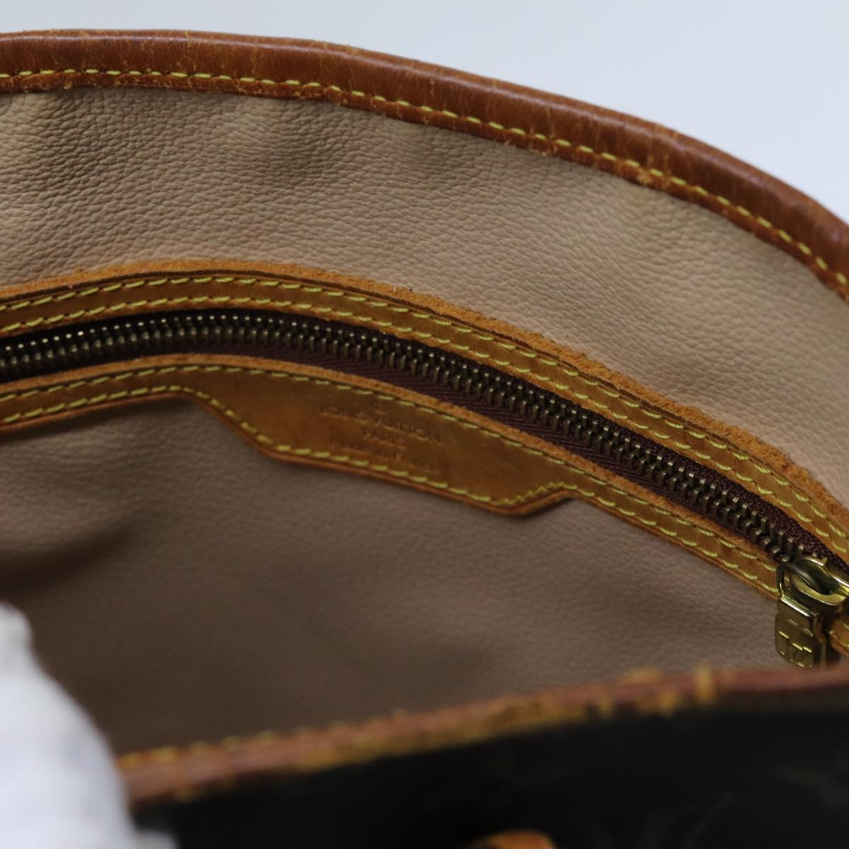 LOUIS VUITTON Monogram Bucket PM Shoulder Bag M42238 LV 70541