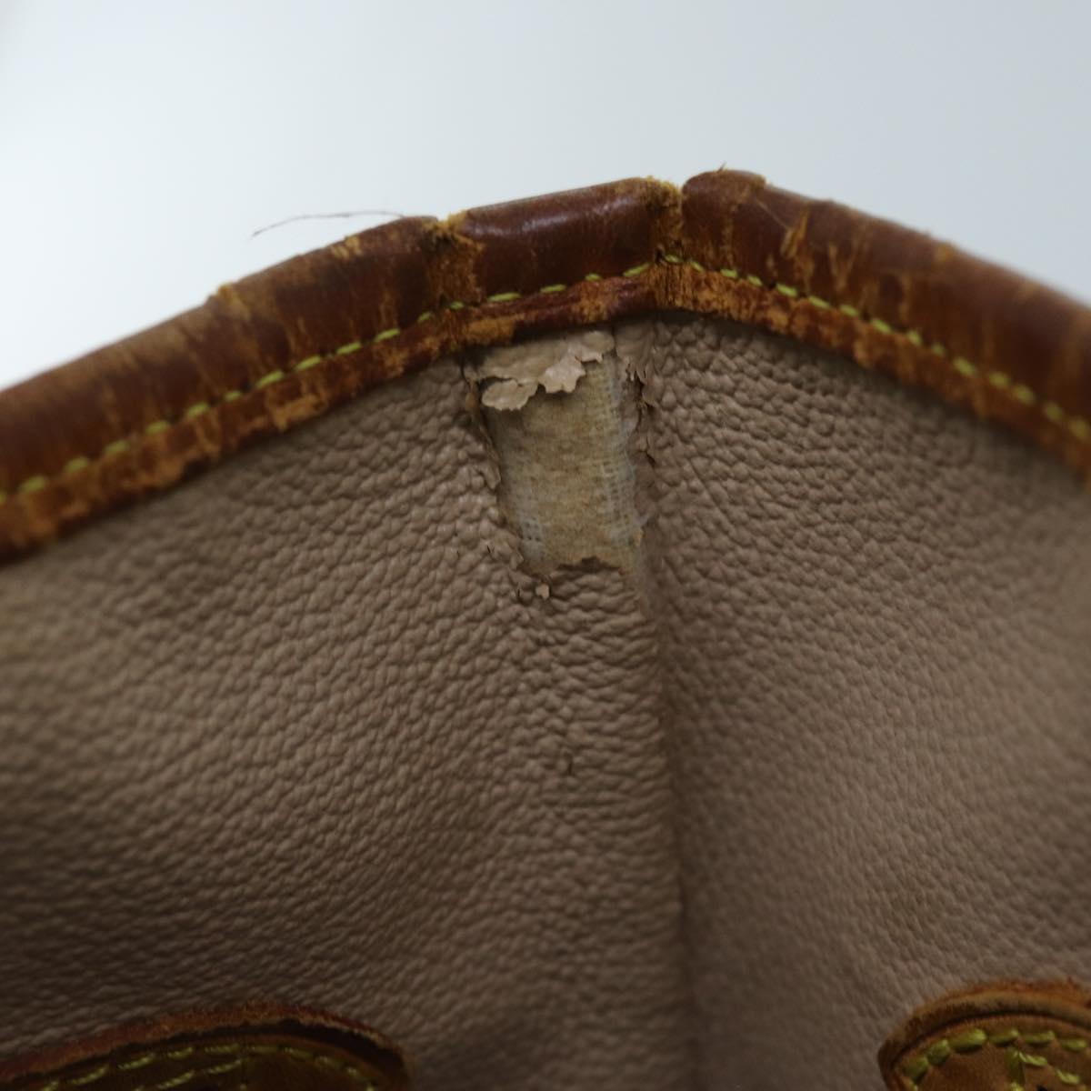 LOUIS VUITTON Monogram Bucket PM Shoulder Bag M42238 LV 70541