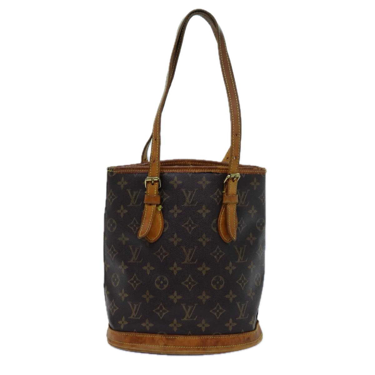 LOUIS VUITTON Monogram Bucket PM Shoulder Bag M42238 LV 70541